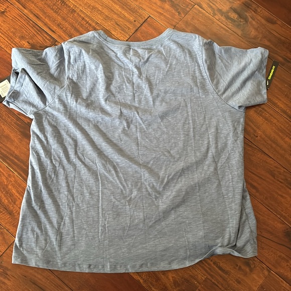 Nike | New Women's Nike Swoosh T-shirt jersey blue - Picture 10 of 11